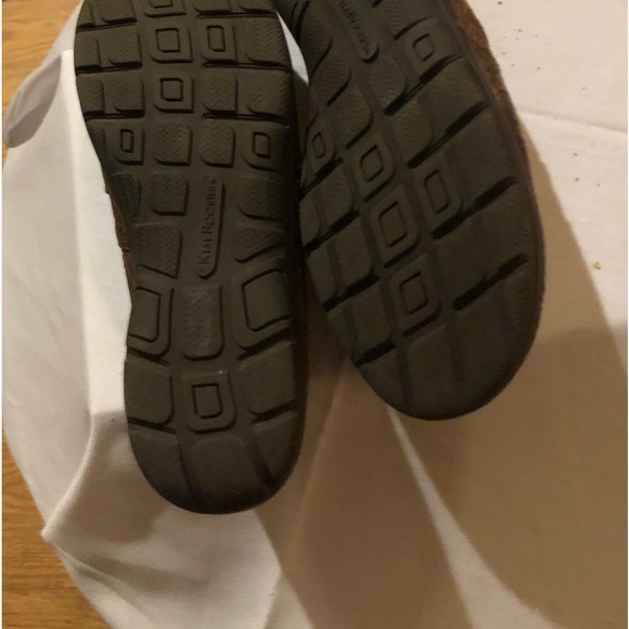 Kim Rodgers Embossed Brown Loafers Size 6 - Picture 5 of 9